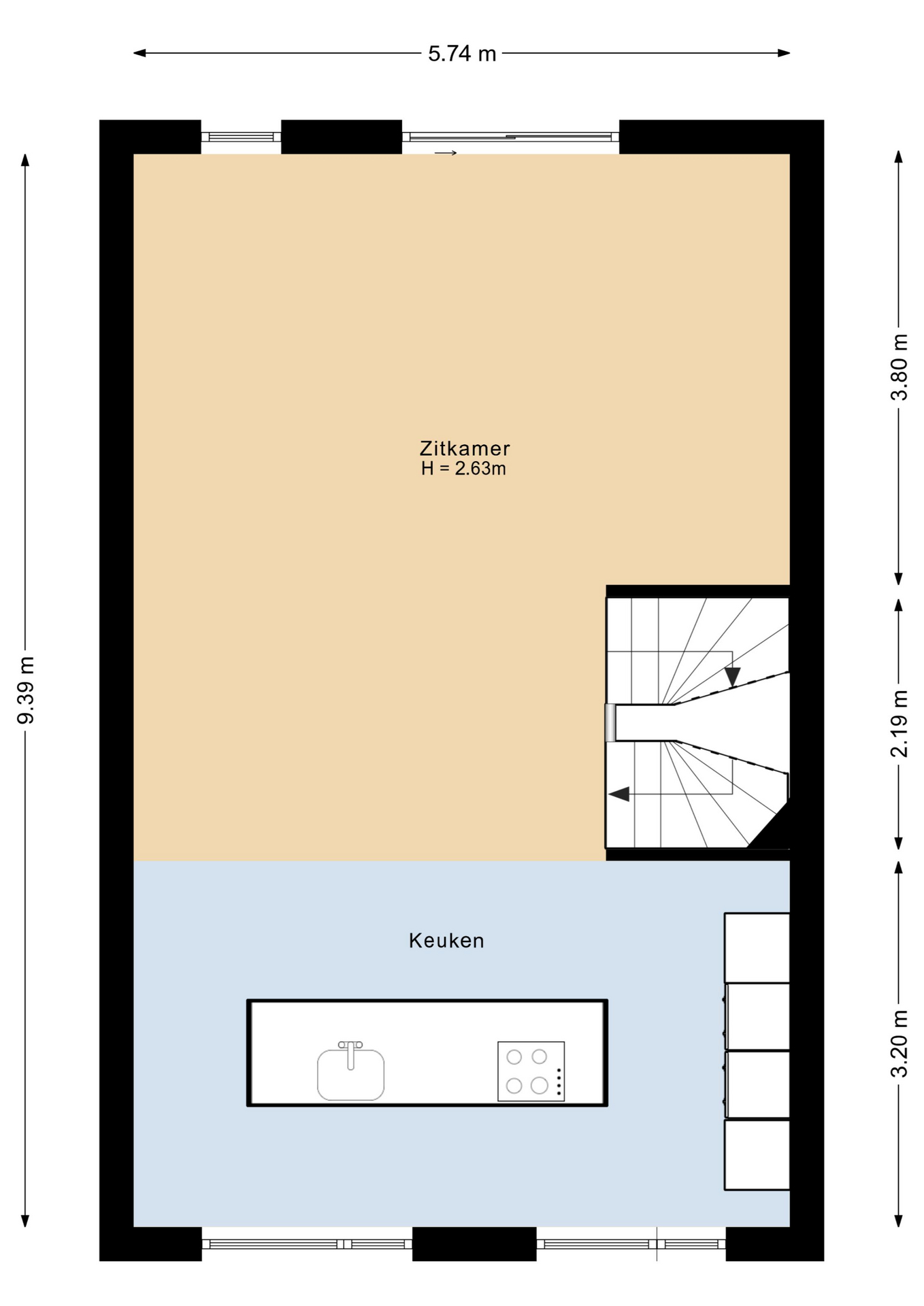 Haagwinde 19 - 8245 HW - lelystad-plattegrond-2
